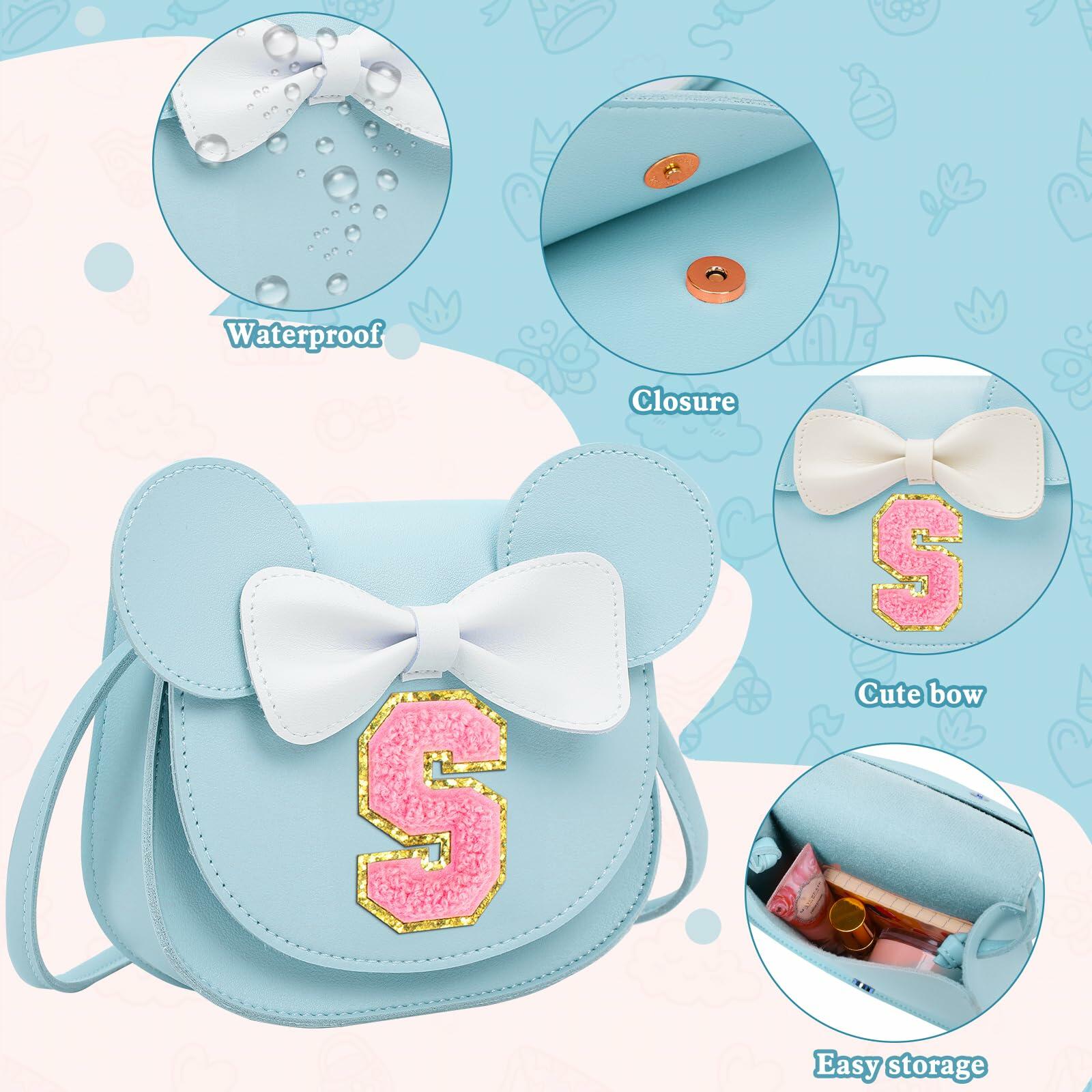 Toddler Girls Purse Initial Birthday Gift