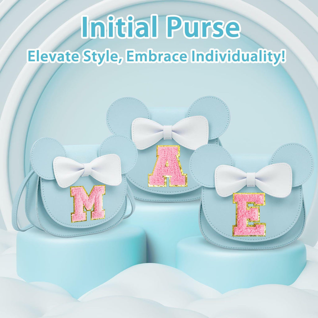 Toddler Girls Purse Initial Birthday Gift