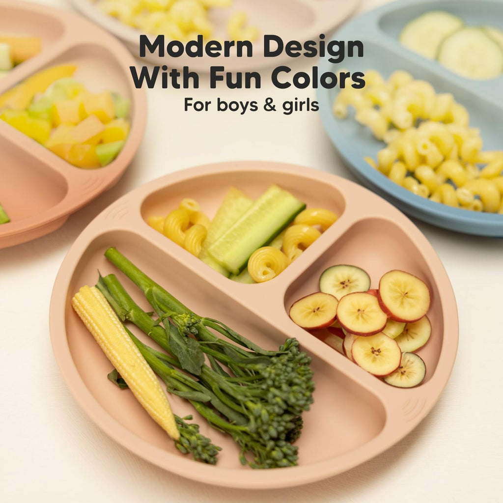 Silicone Suction Toddler Plates