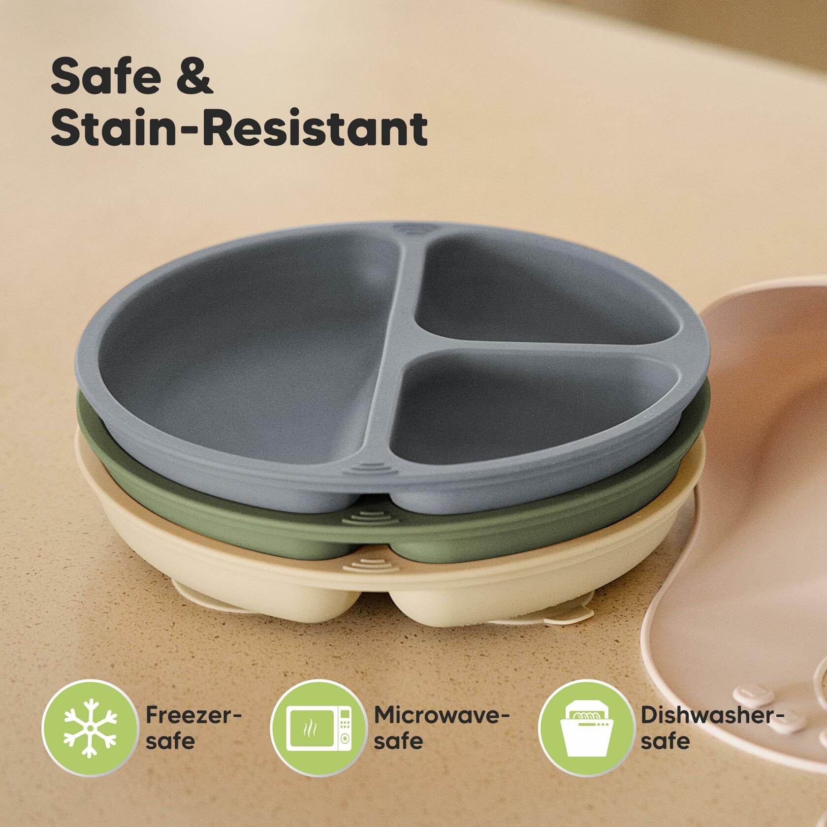 Silicone Suction Toddler Plates